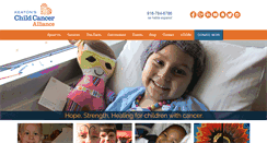 Desktop Screenshot of childcancer.org
